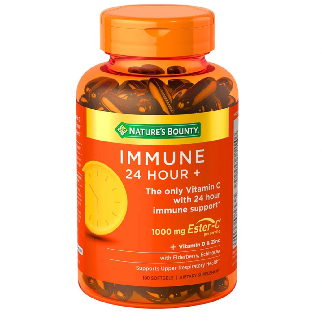 วิตามินซี Nature's Bounty Immune 24 Hour+ With 1,000mg Ester-C