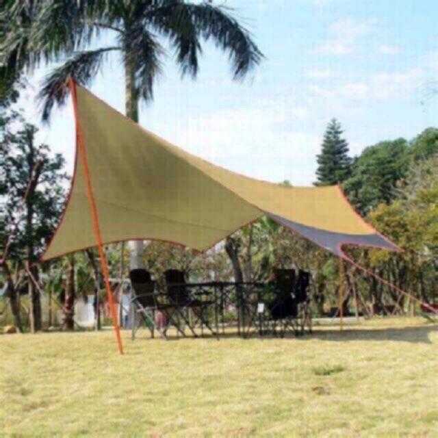 Fly sheet vidalido ทรงคางหมู ขนาด 5.6x5.5 เมตร