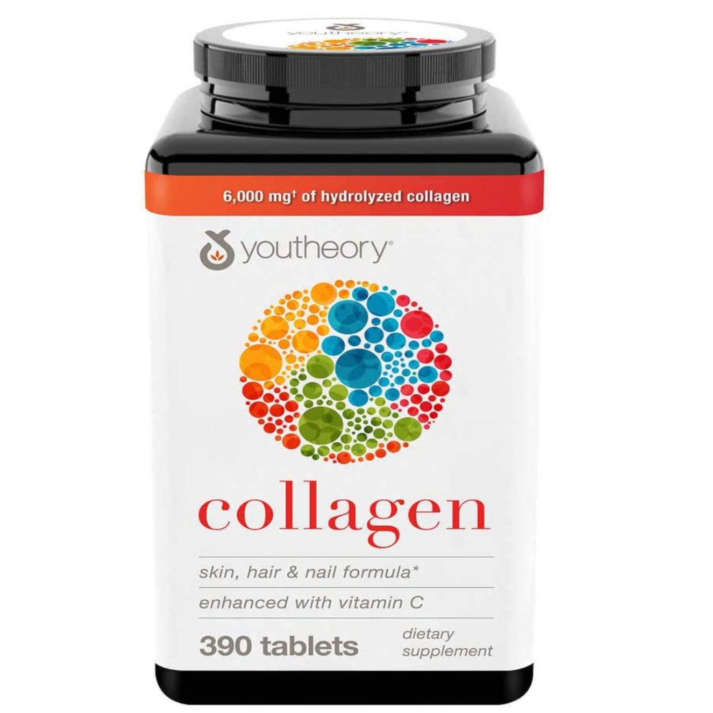 Youtheory Collagen Plus Biotin เสริมสร้างความแข็งแรงให้กับผิวพรรณสดใส เปร่งปรั่ง ลดเลือนริ้วรอย