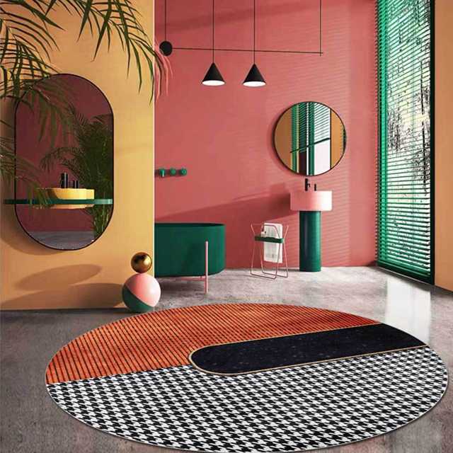 Circle Decorative Carpet - พรมตกแต่งบ้าน