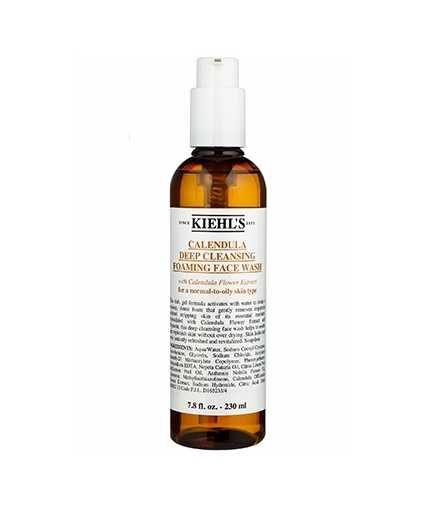KIEHL'S  deep clendula foaming face wash 230ml