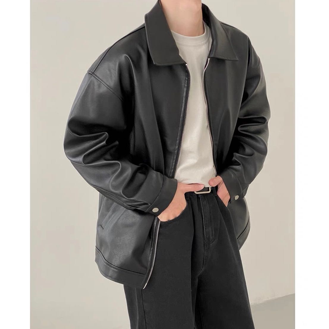 (พรีออเดอร์) hommeboy leather jacket