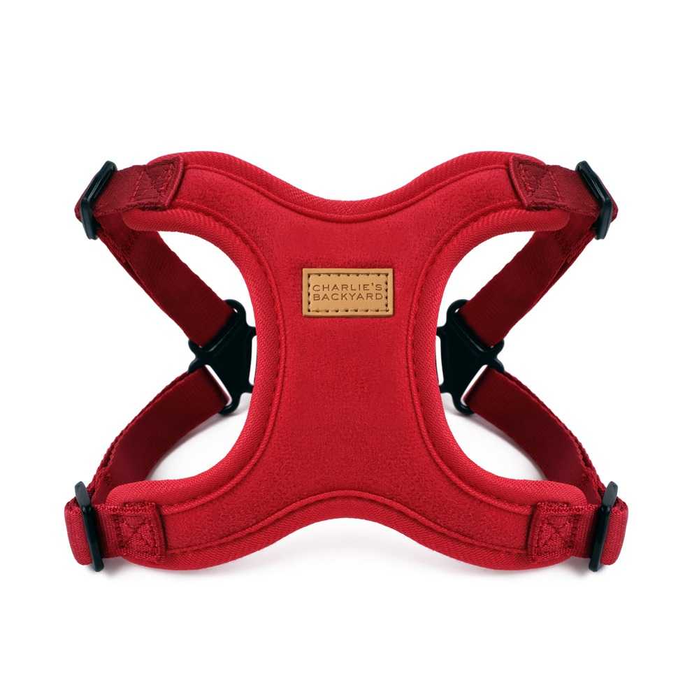 Charlie's Backyard NEW COMFORT HARNESS / RED