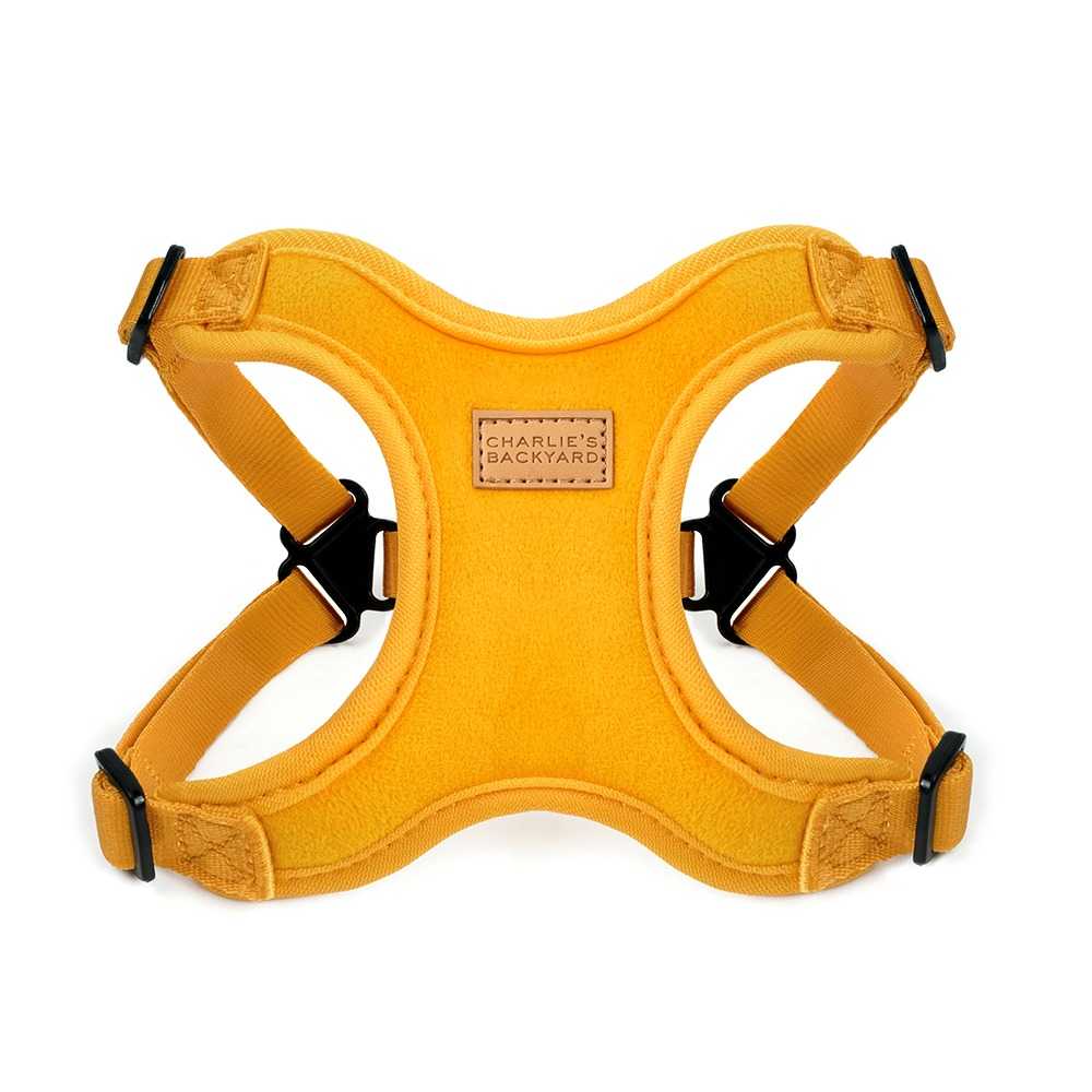 Charlie's Backyard NEW COMFORT HARNESS / YELLOW