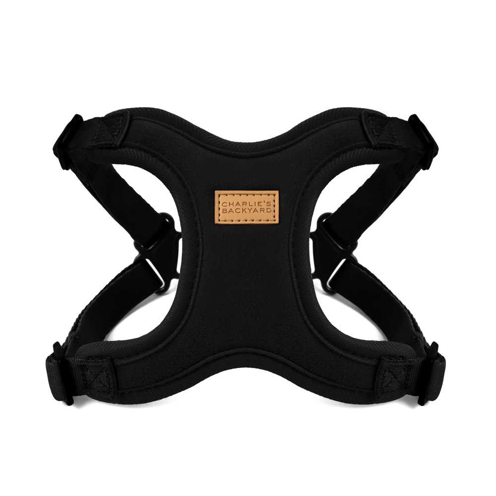 Charlie's Backyard NEW COMFORT HARNESS / BLACK
