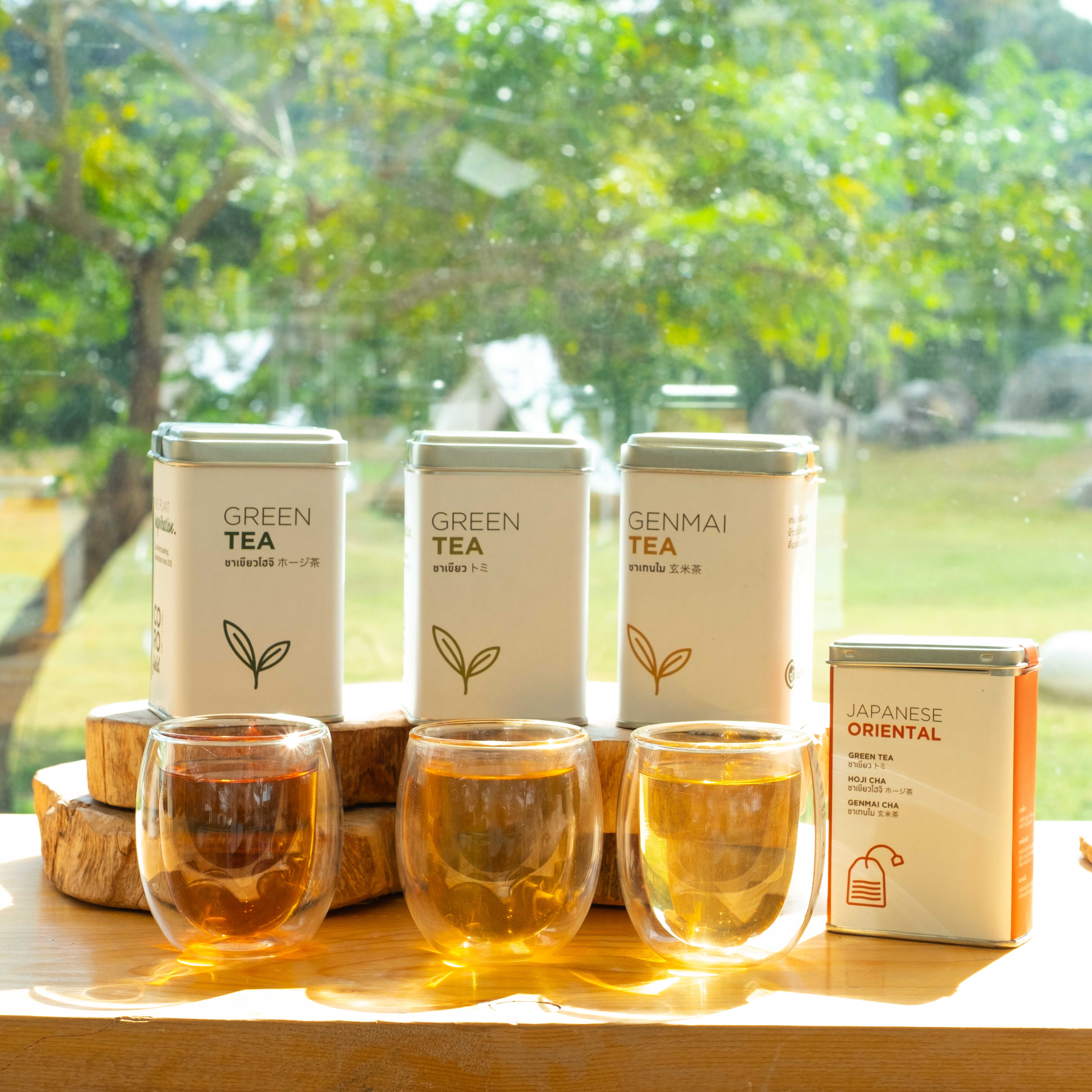Japanese popular tea - ชากระป๋องผสมญี่ปุ่น