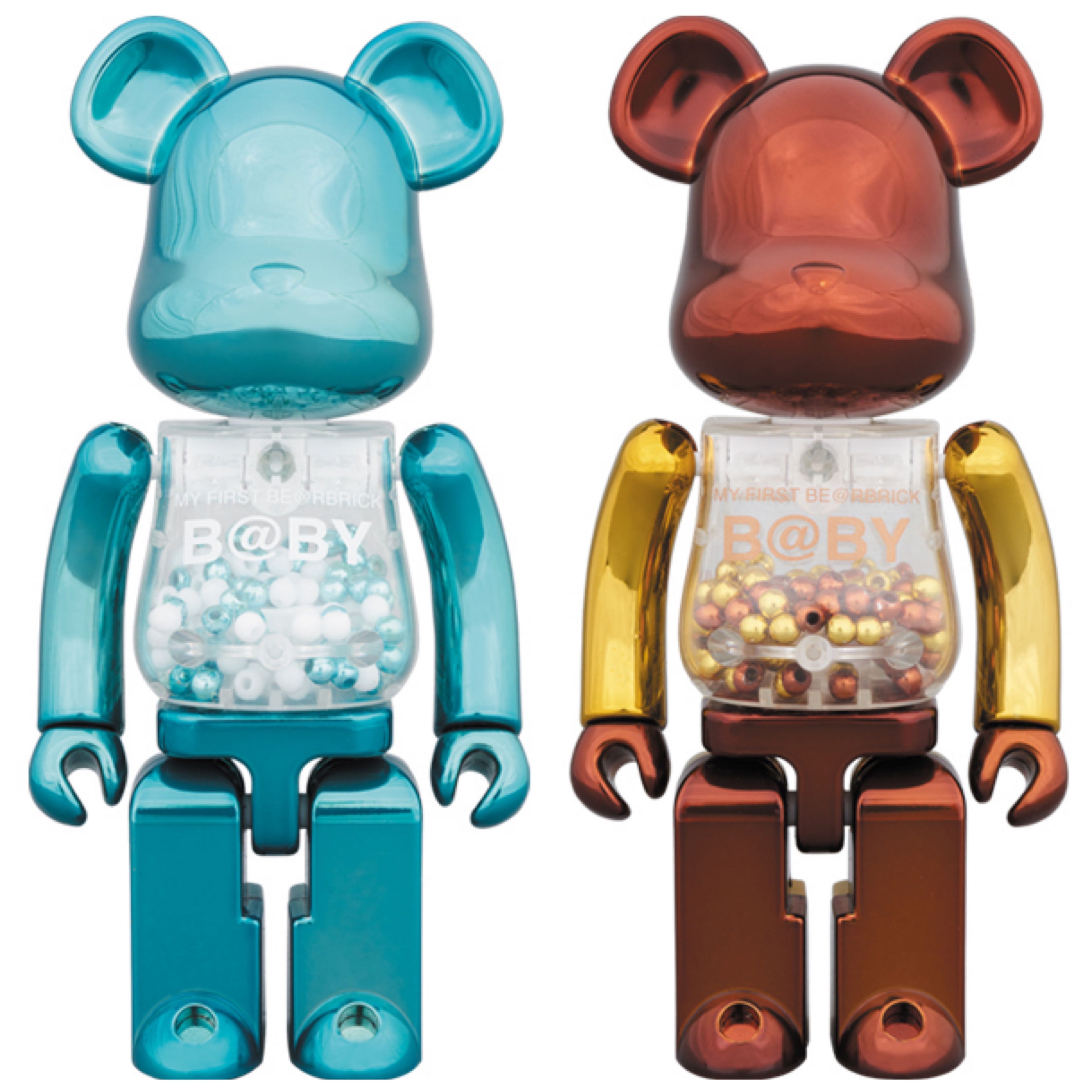 Bearbrick My First B@by Steampunk @ Turquoise 200%