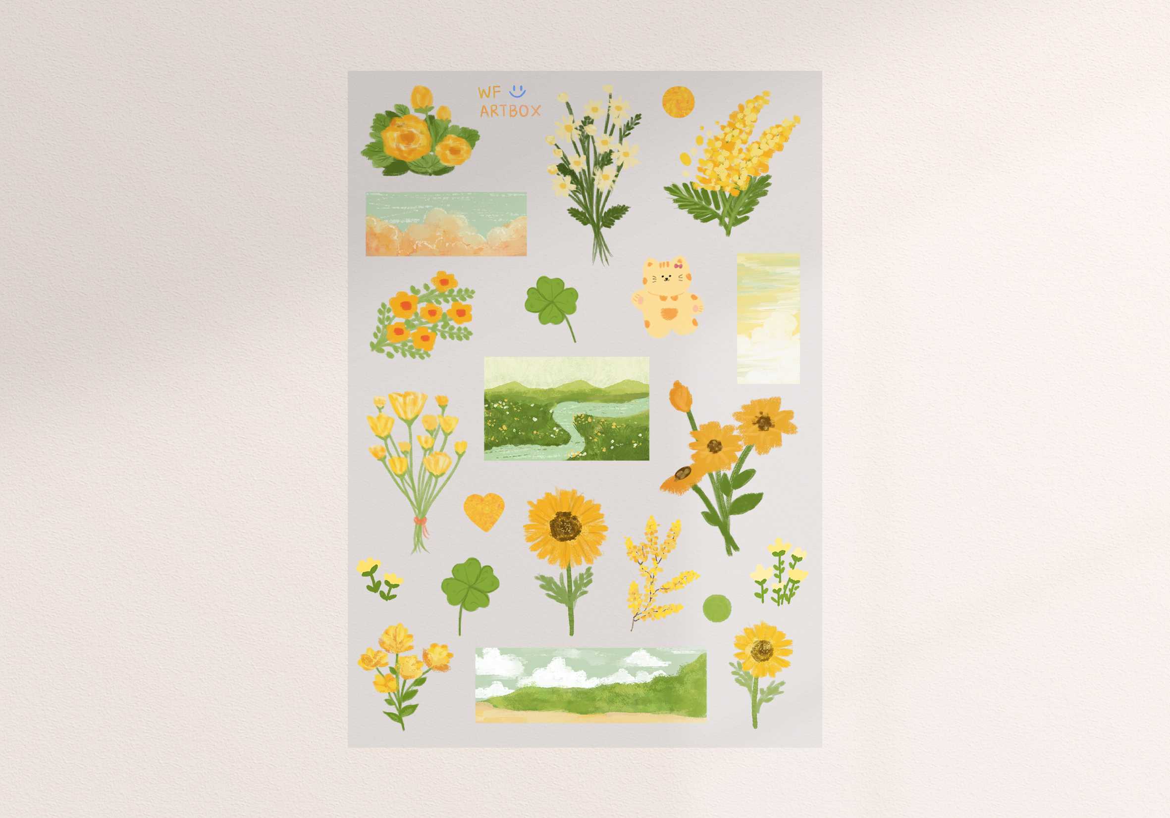 Sticker Yellow vibe