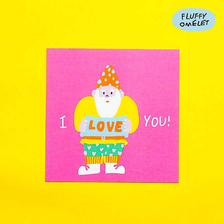 I LOVE YOU MINI CARD