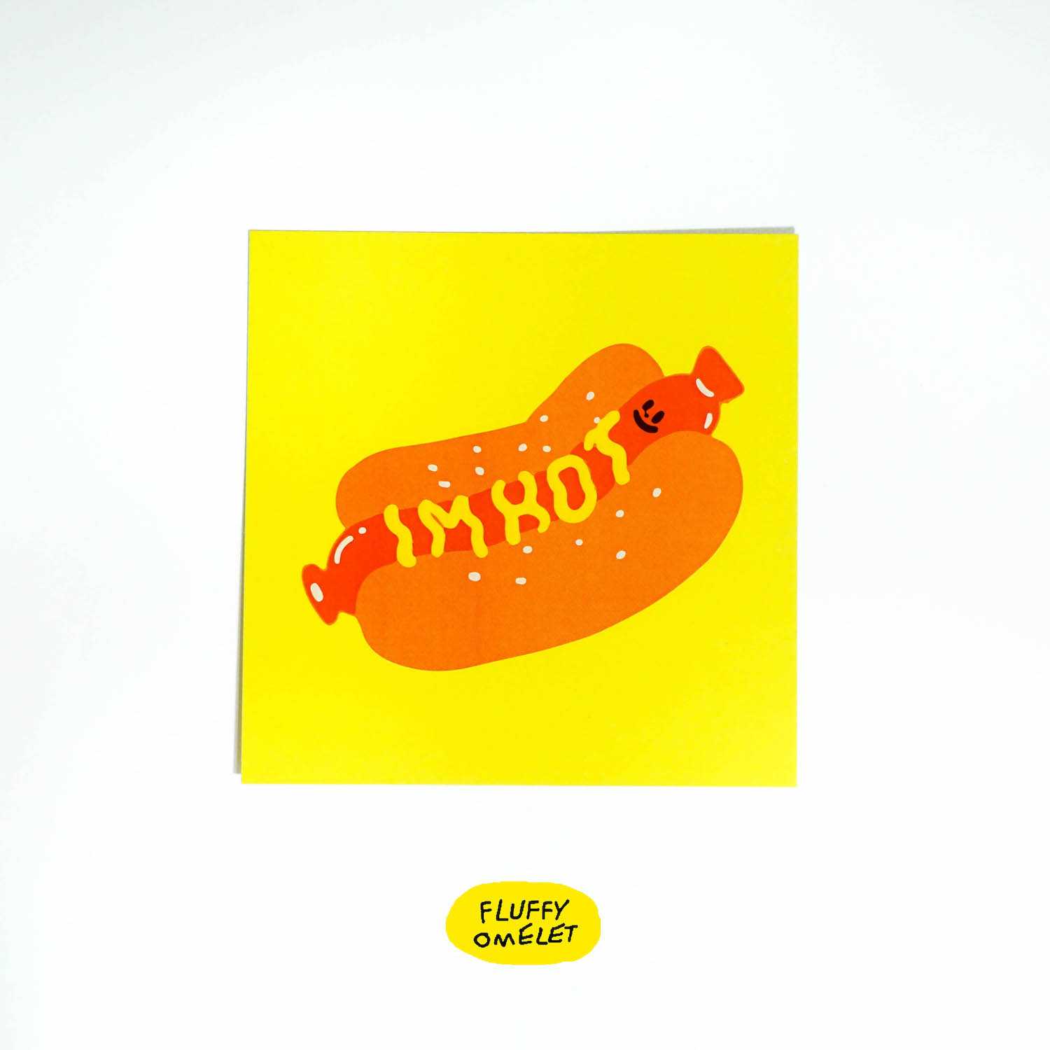 I'M HOT MINI CARD
