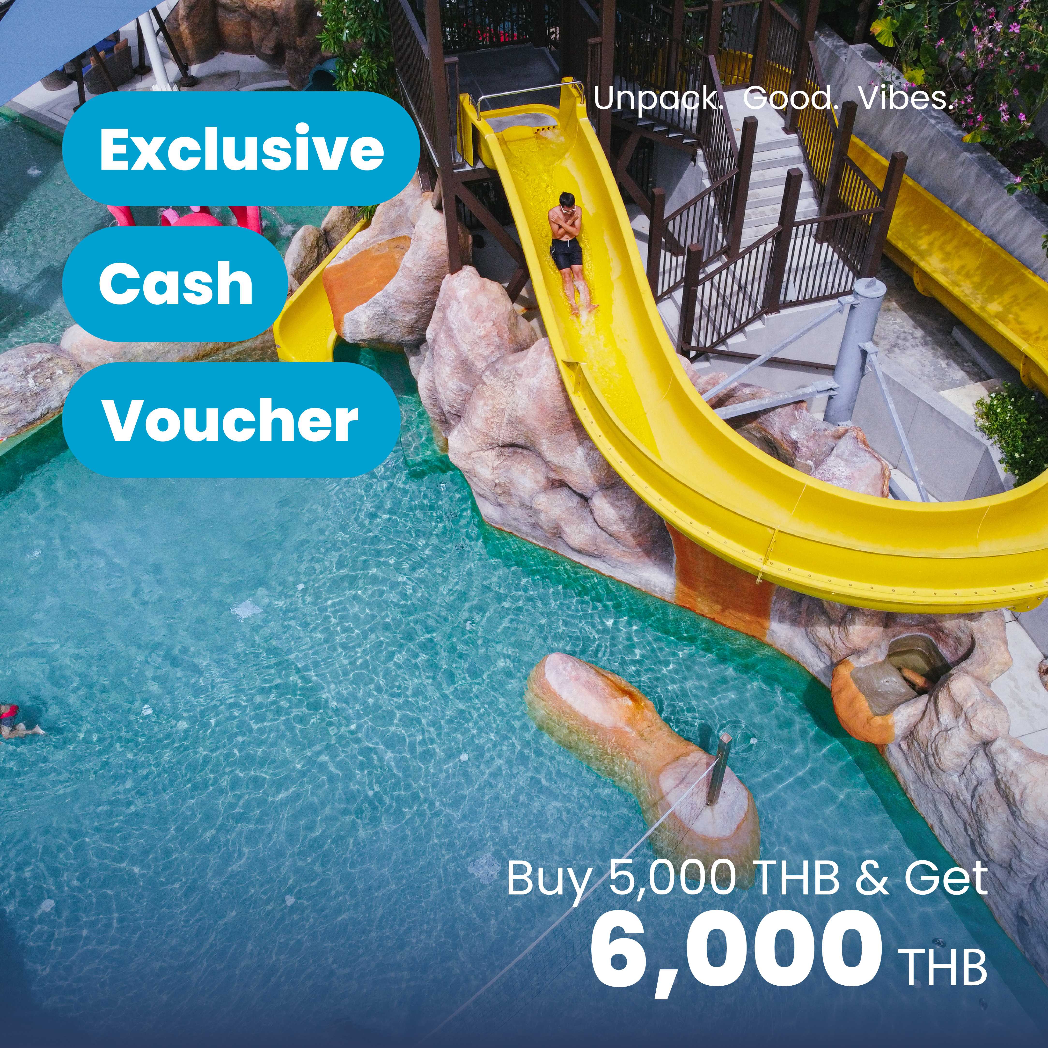 Enjoy F&B Bonus Value, Pay THB 5,000 for Total Value at THB 6,000