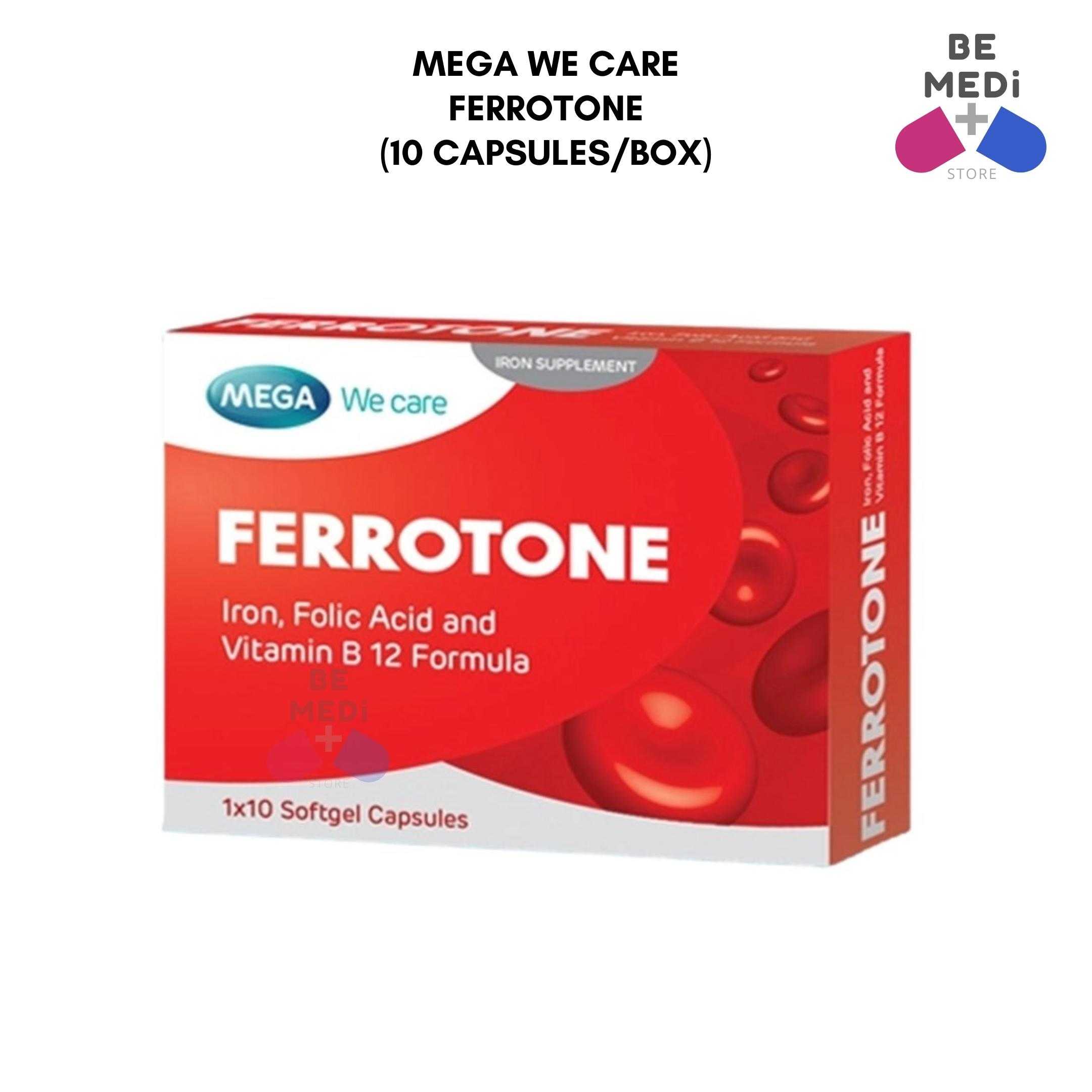 MEGA We care FERROTONE (10 Capsules)