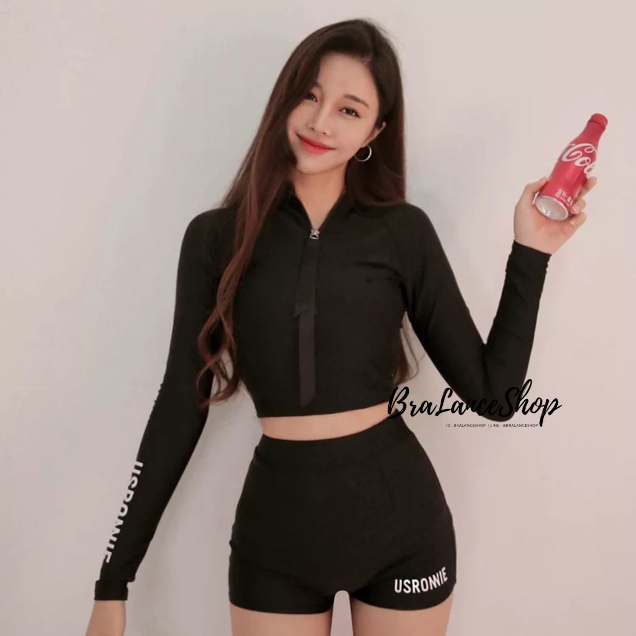 💦ชุดว่ายน้ำแขนยาว #1808