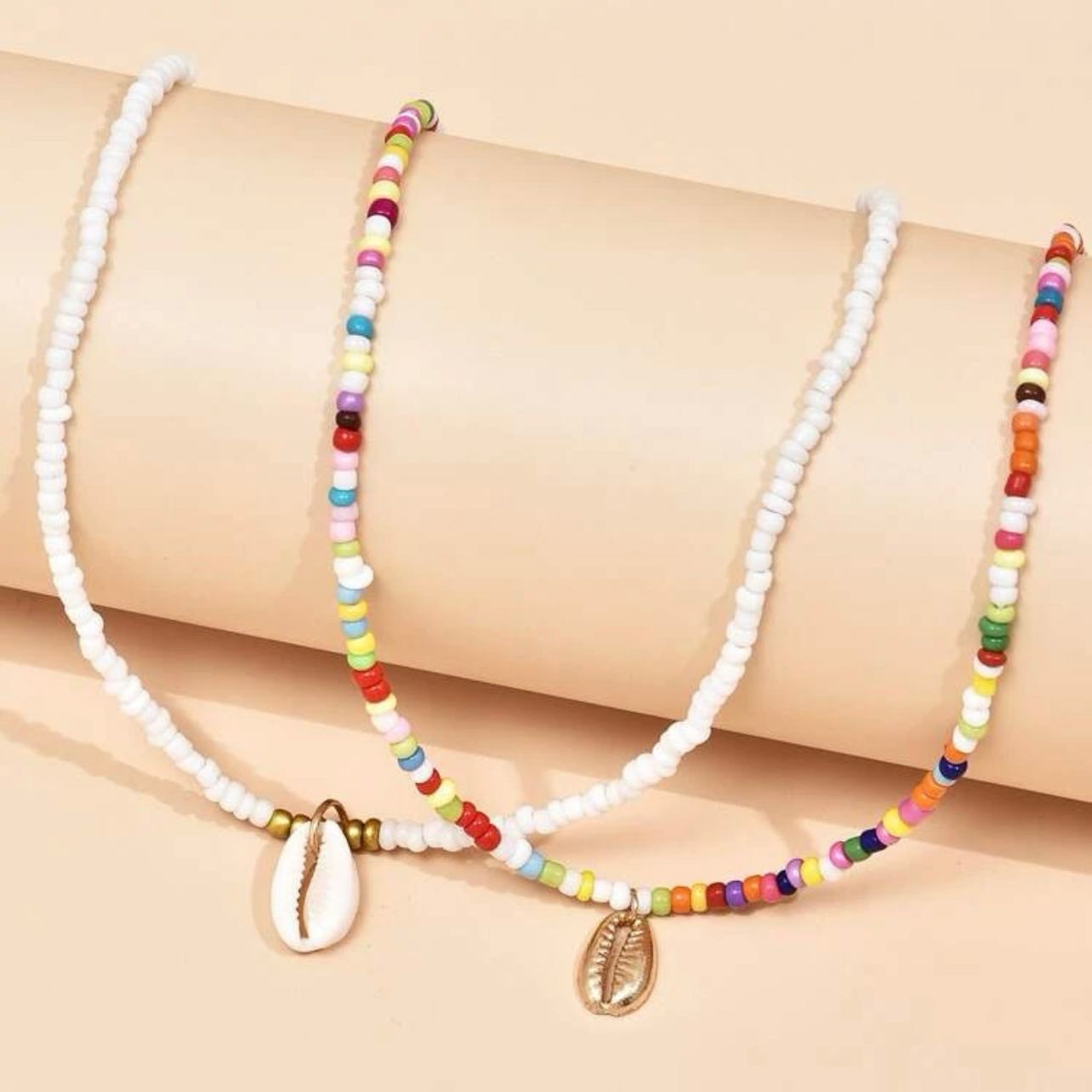 LT518 สร้อยคอ 2 เส้น (ใส่แยกเส้นได้)