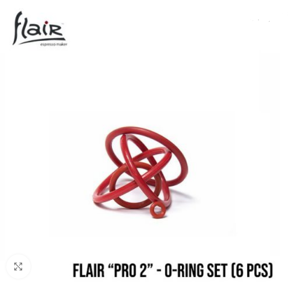 เครื่องชงกาแฟเอสเพรสโซ่ Flair “Pro 2.0” – อะไหล่ ซีลยาง O-Ring (6 pcs set)