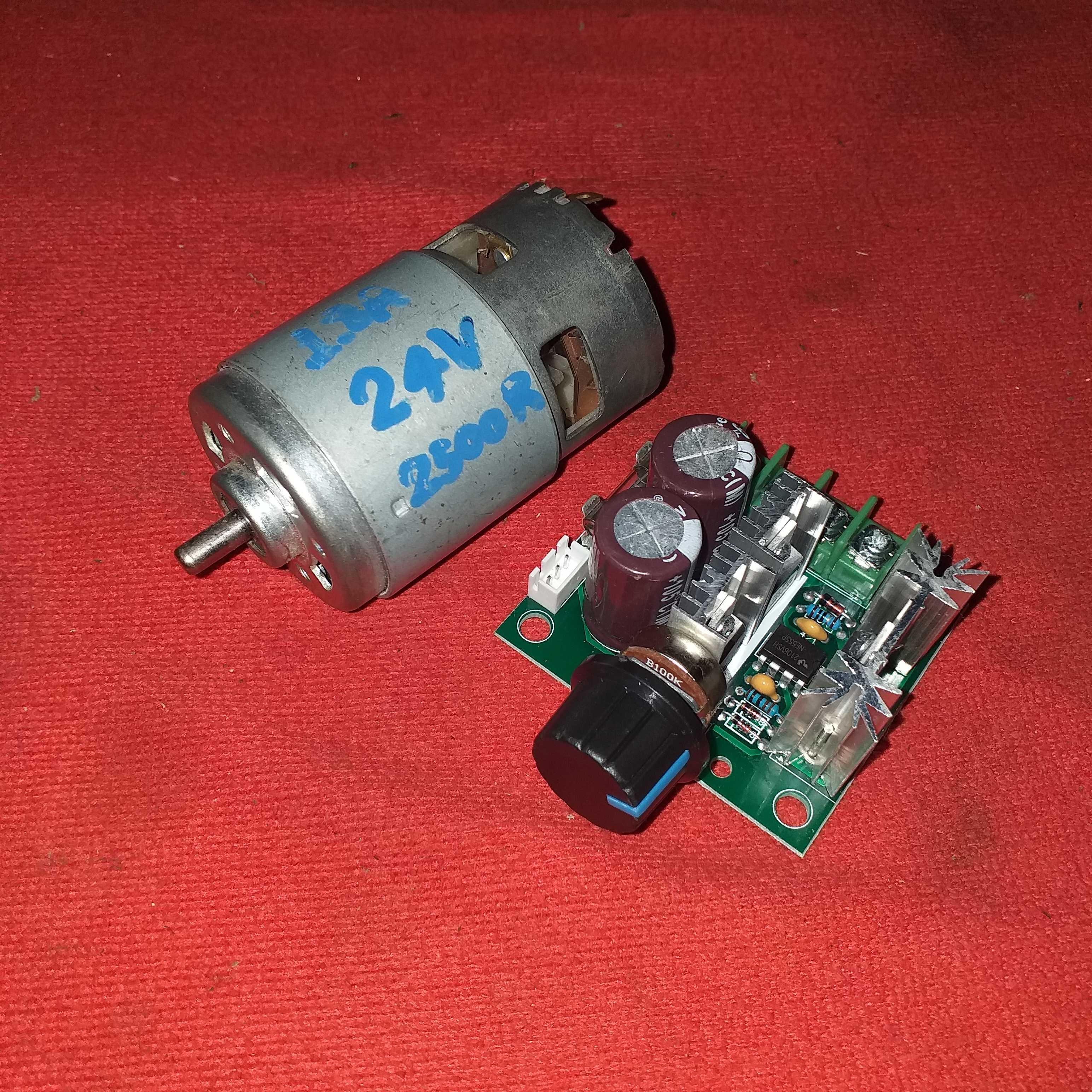 #N05500M12VSKU# มอเตอร์ 12VDC 30W 2500RPM รอบเร็ว