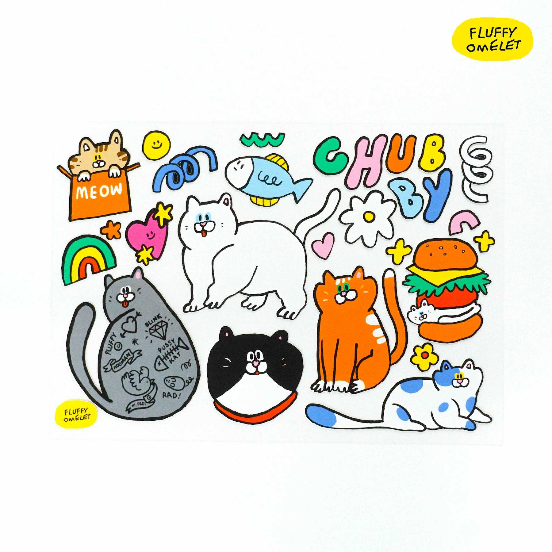 MEOW PREMIUM STICKER