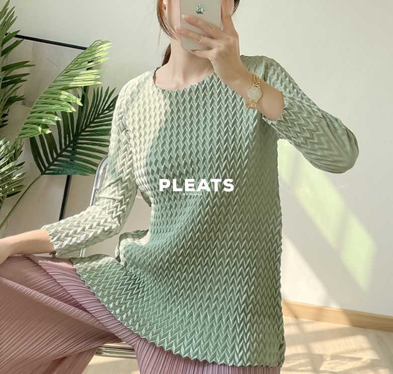PLEATS SHIRT - SH043