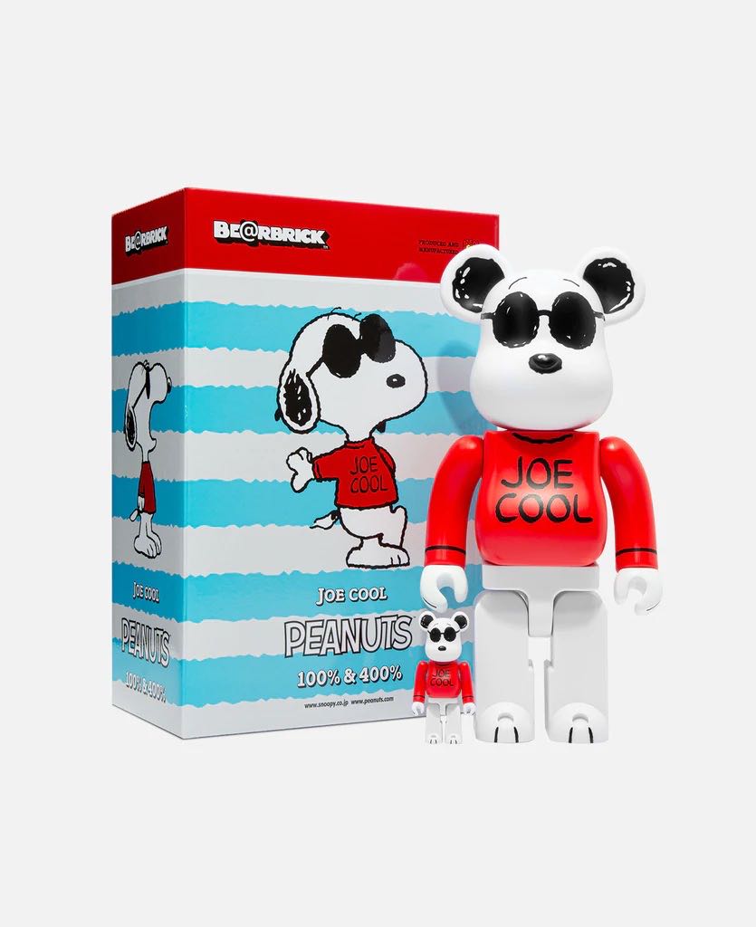 [พร้อมส่ง] Bearbrick Snoopy Joe Cool