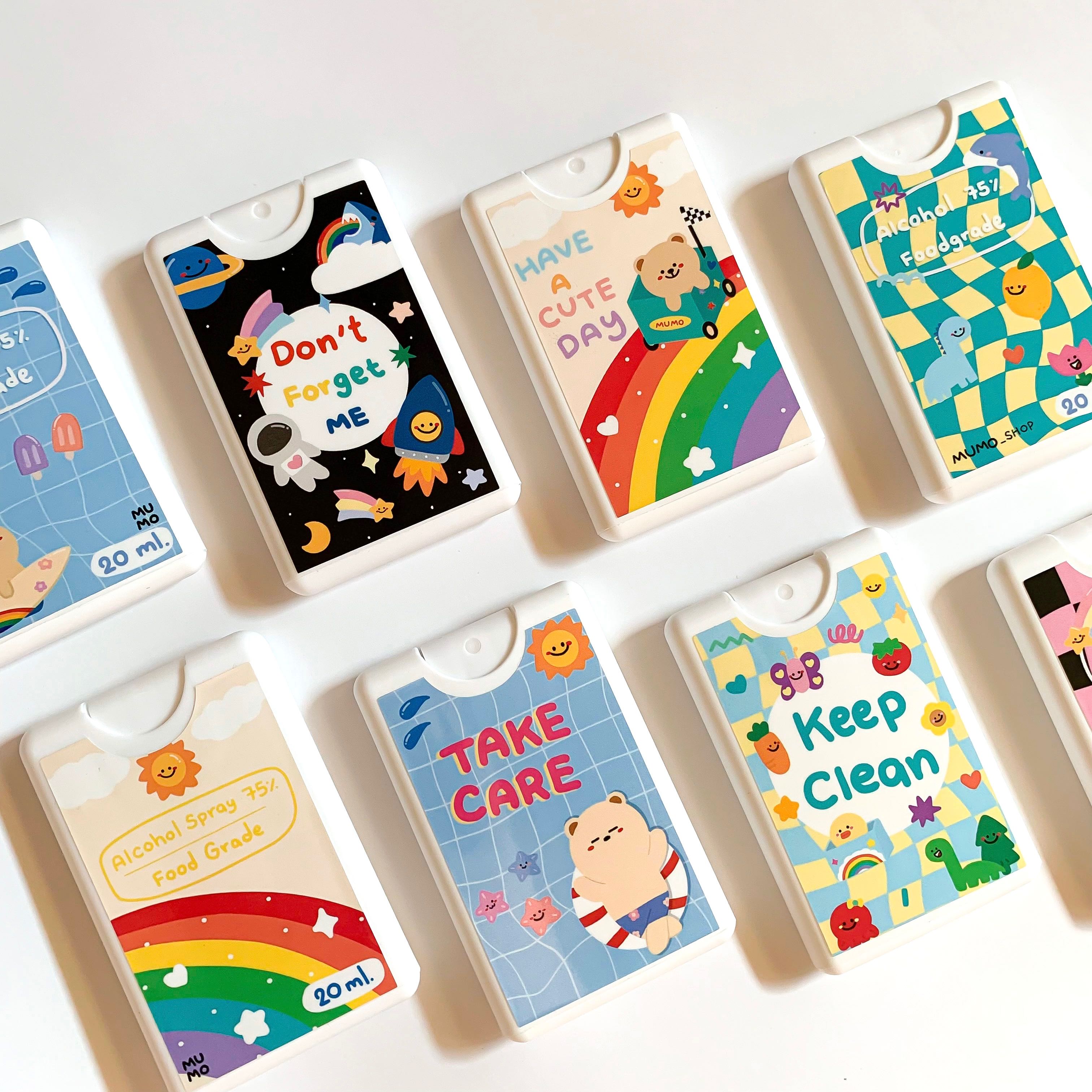 สเปรย์แอลกอฮอล์ 20 ml. แบบการ์ดพกพา 💧 4 แถม 1 (ซื้อ 2 ชิ้น 120)