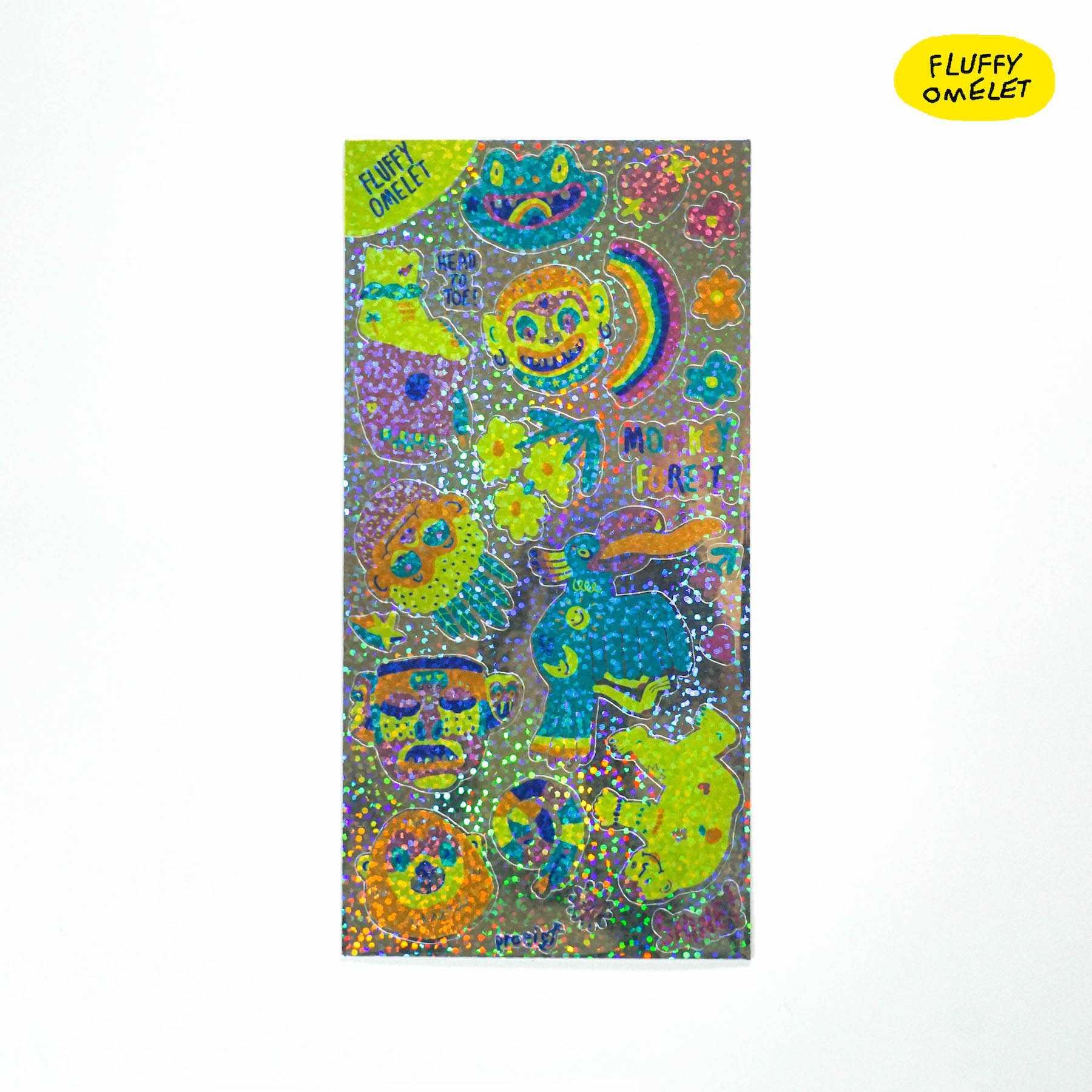 BALI HOLOGRAM STICKER