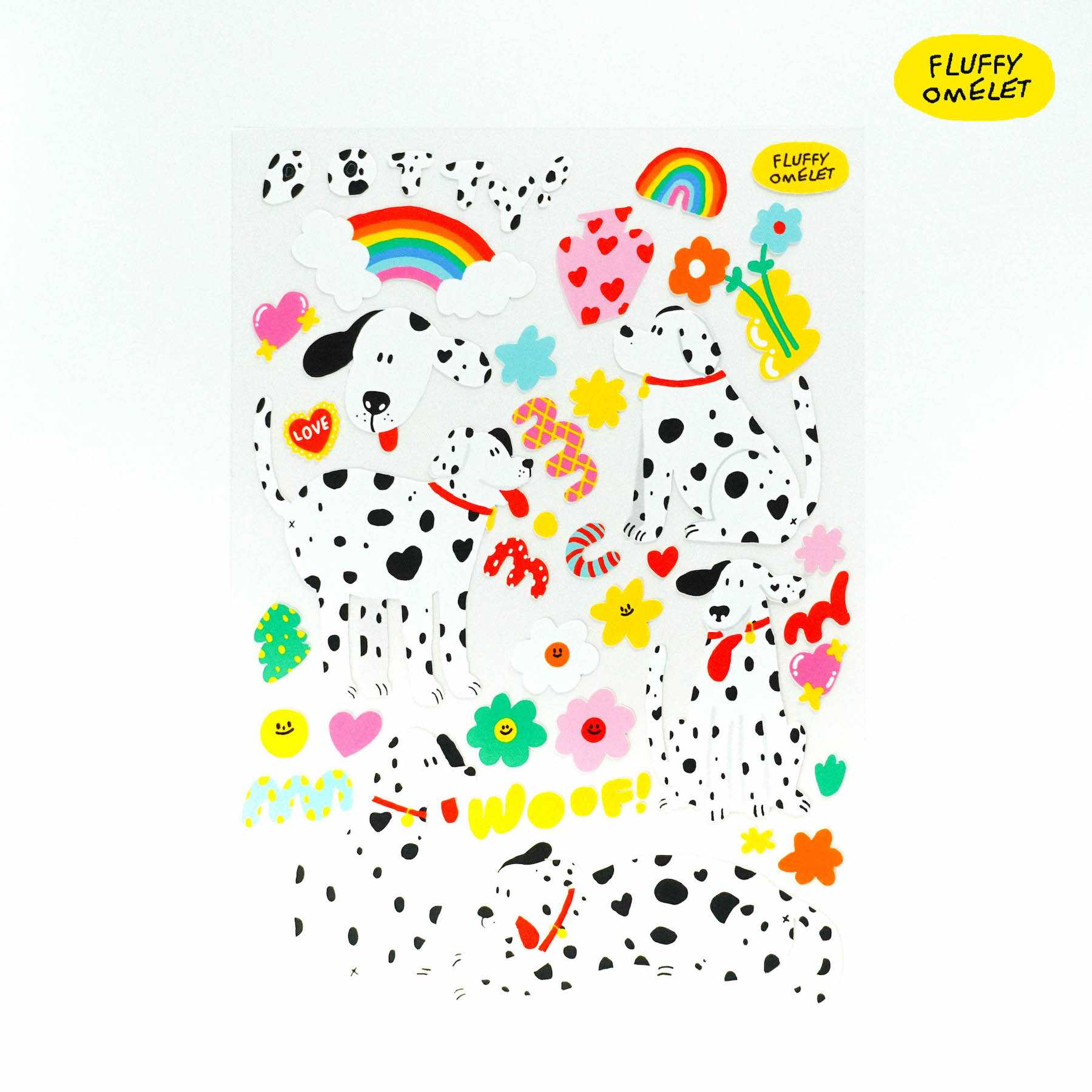 DOTTY DOG PREMIUM STICKER