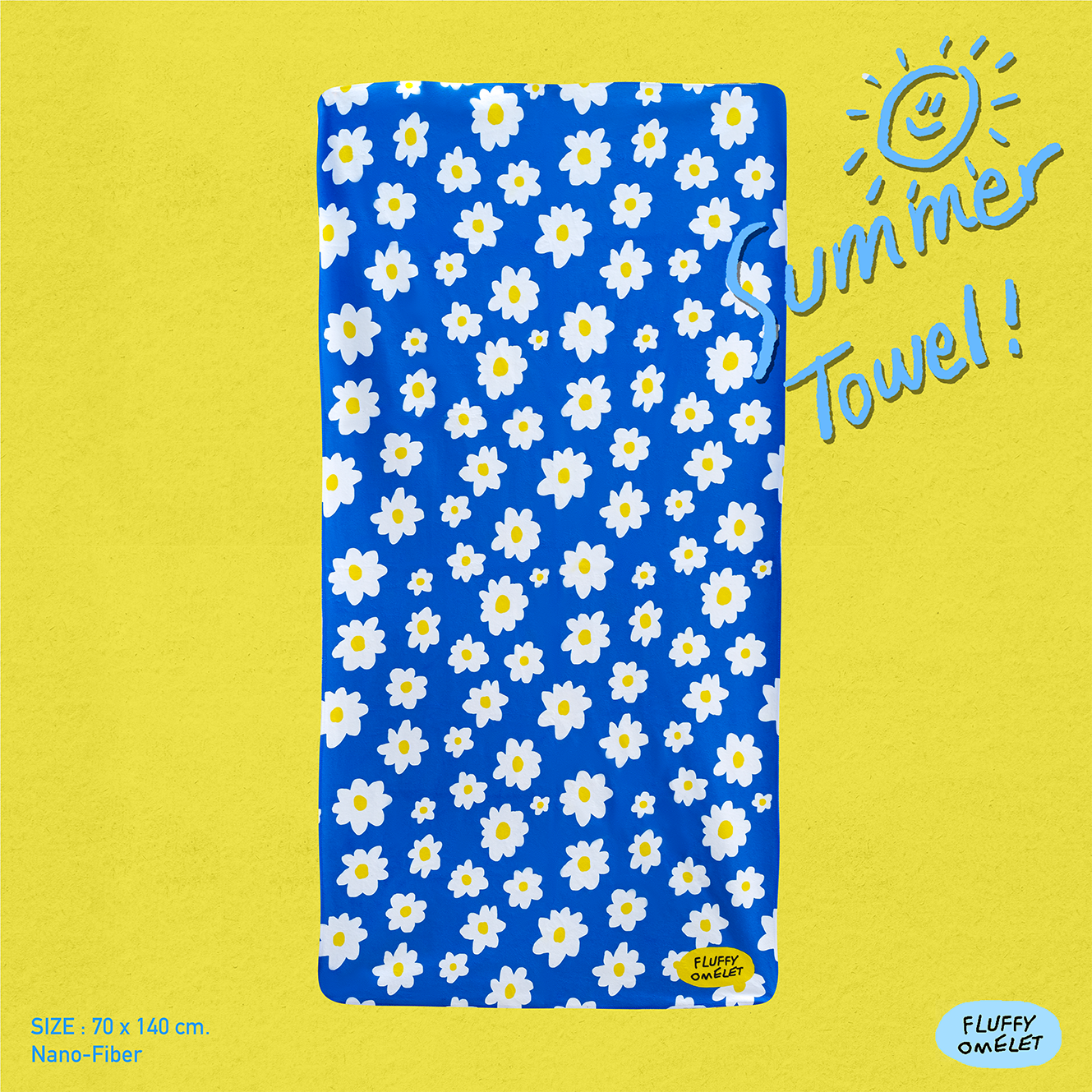 DAISY SUMMER TOWEL