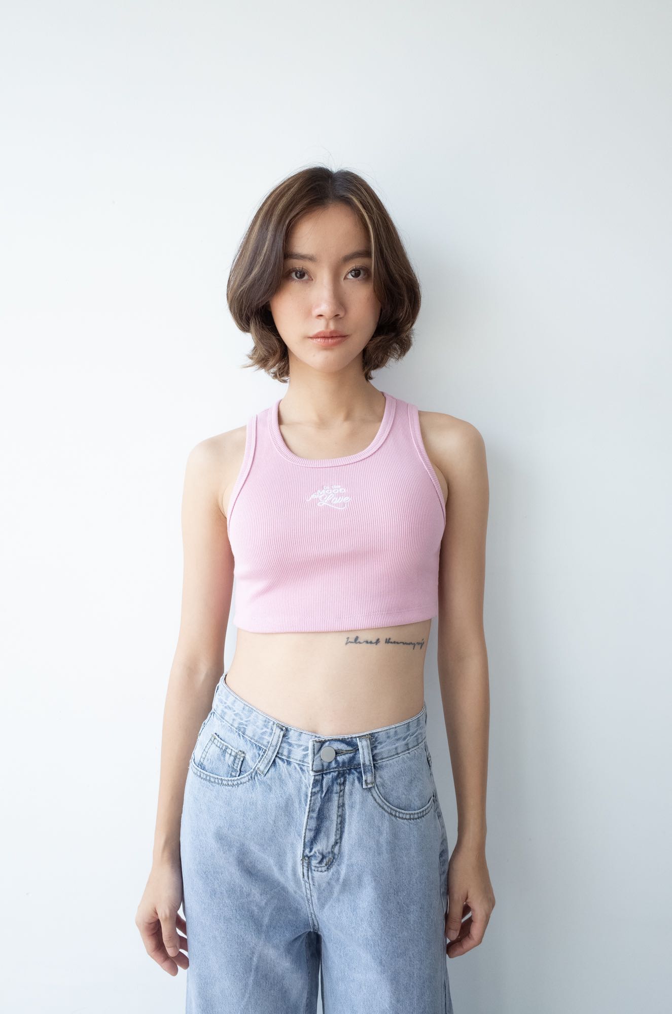 Crop Top pink