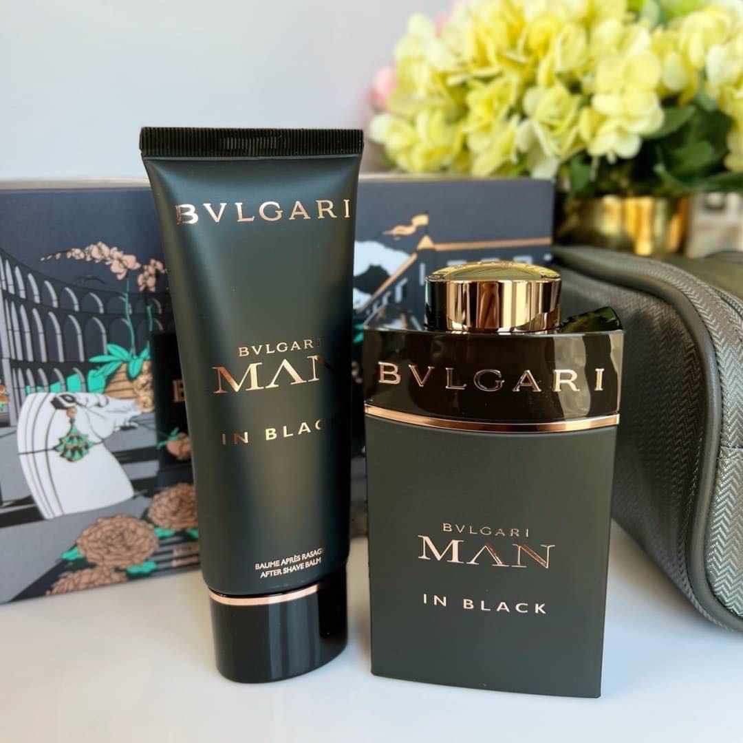 Bvlgari Man In Black EDP Gift Set 