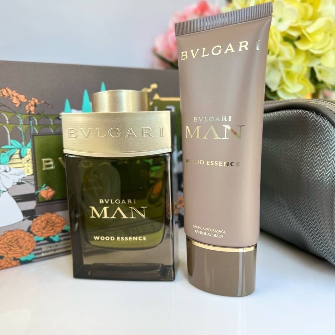 Bvlgari Man Wood Essence EDP Gift Set  
