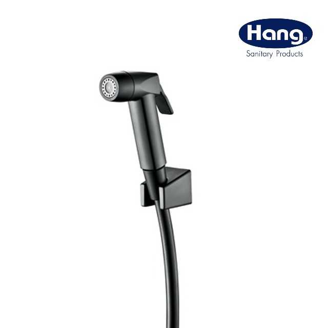 สายฉีดชำระ HANG  รุ่น SS-12MB  สีดำ ปรับ 2 ระดับ