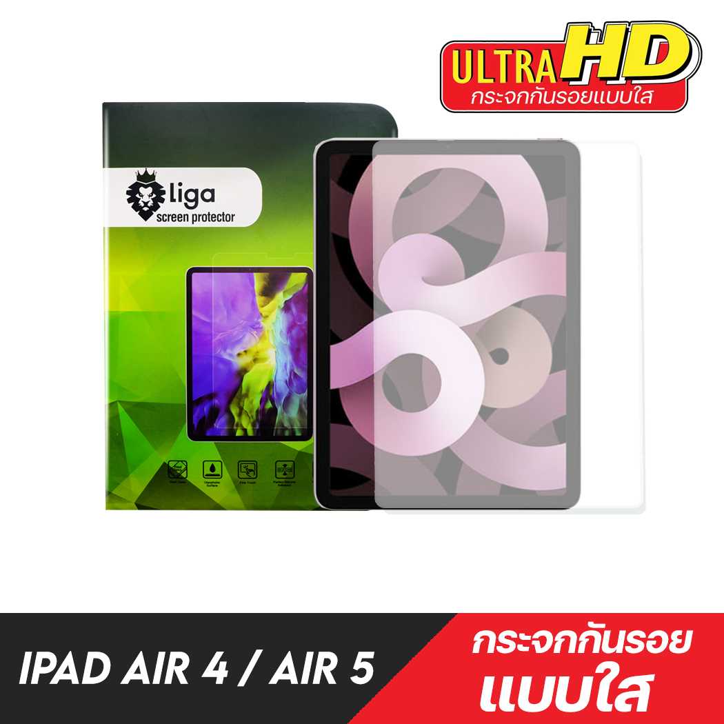 ฟิล์มกระจกกันรอยแบบใส For iPad Air 5 / Air 4
