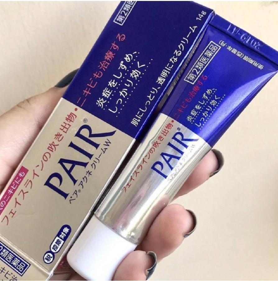 ครีมรักษาสิว ลดอาการคัน สิว ผดผื่น และอาการอักเสบบวมแดงของผิว Pair Acne Cream 14g