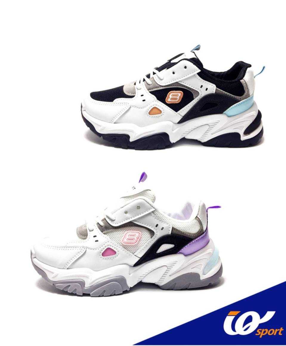 [มาใหม่ล่าสุด เท่ห์ ดูแพง] รองเท้าผ้าใบ  IQ Shoes แบบสวมผูกเชือก มี 2 สี รหัส PY4-AK2470L