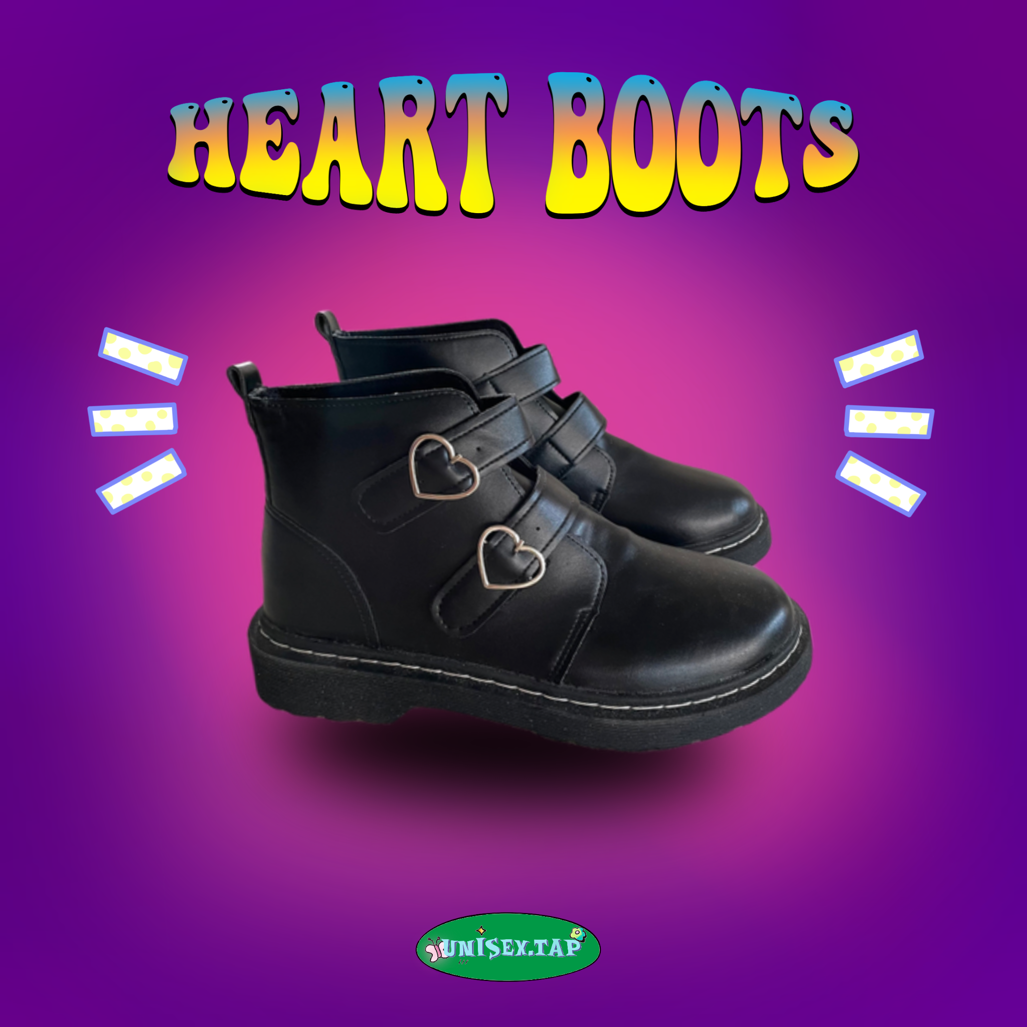 ᙏ̤̫ HearT BooTs (พร้อมส่ง)