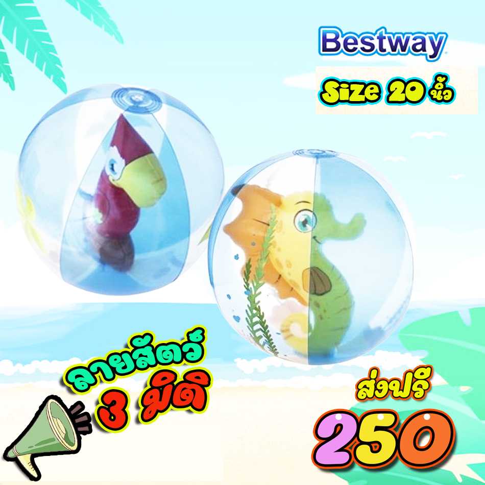 แพยาง บอลชายหาดลาย ลายสัตว์น่ารัก 3 มิติ ส่งฟรี ((ทักไลน์ก่อนสังซื้อ เพื่อเช็คสต็อก))