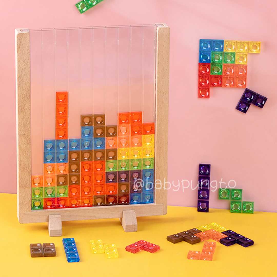 Tetris เกมต่อบล็อก ของเล่นเสริมพัฒนา