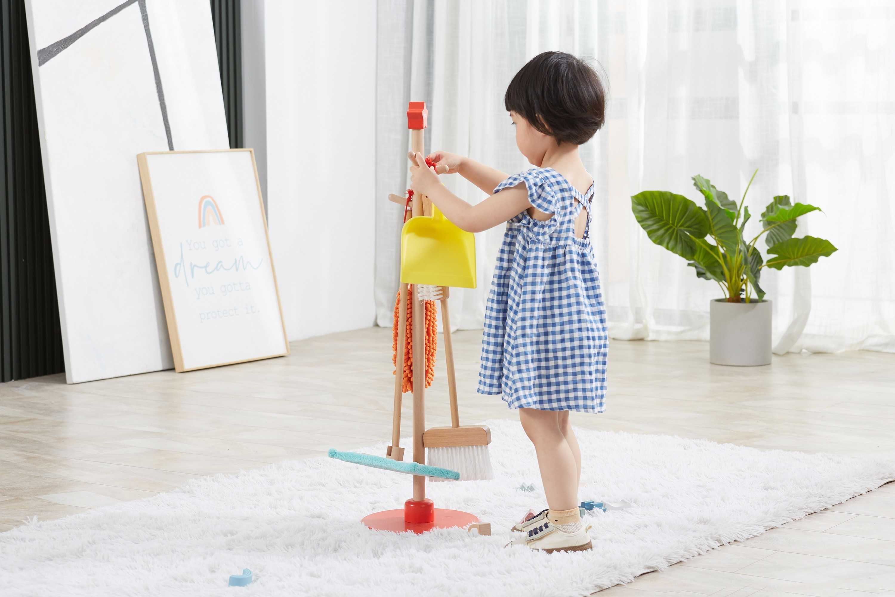 ชุดทำความสะอาดจำลองสำหรับคุณหนู (Cleaning Tool Set) [Viga]