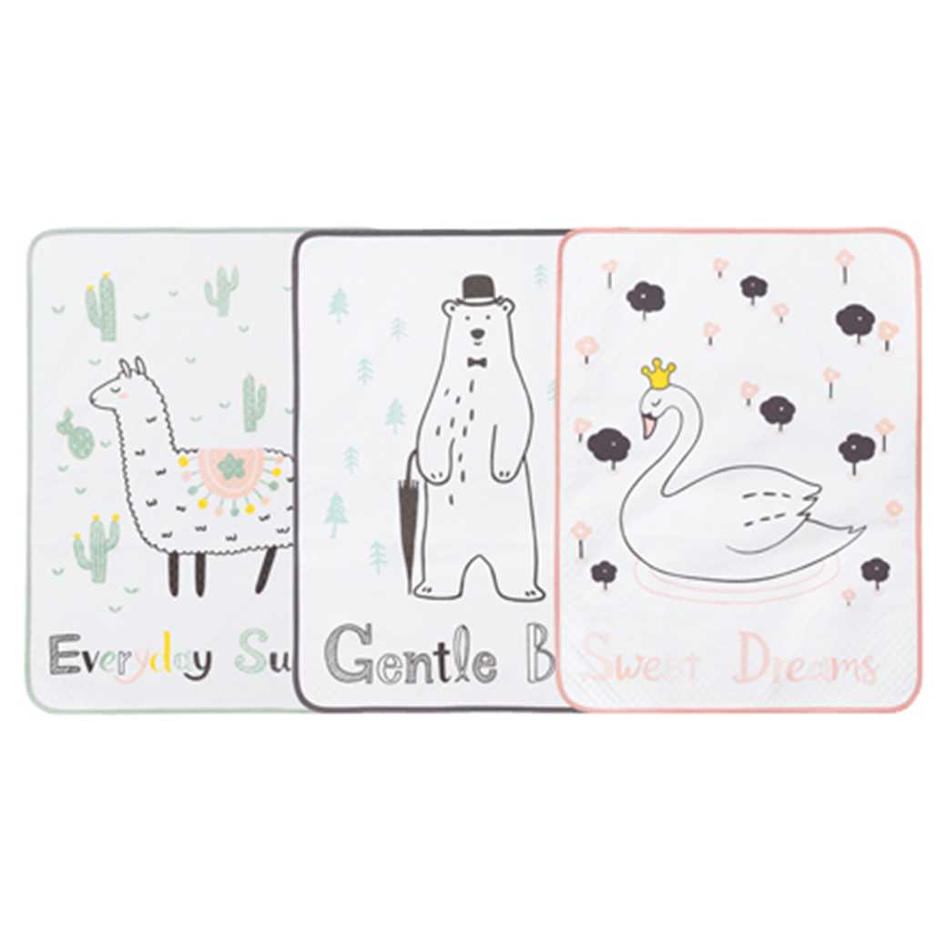 Icecream Fairy  Portable Nap Mat  ผ้ารองกันเปื้อน  แผ่นรองฉี่