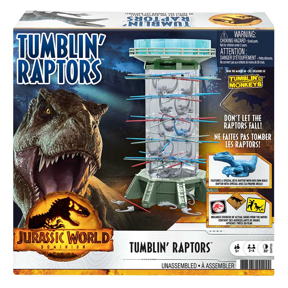 Tumblin' Raptors Jurassic World Dominion (GWP20)