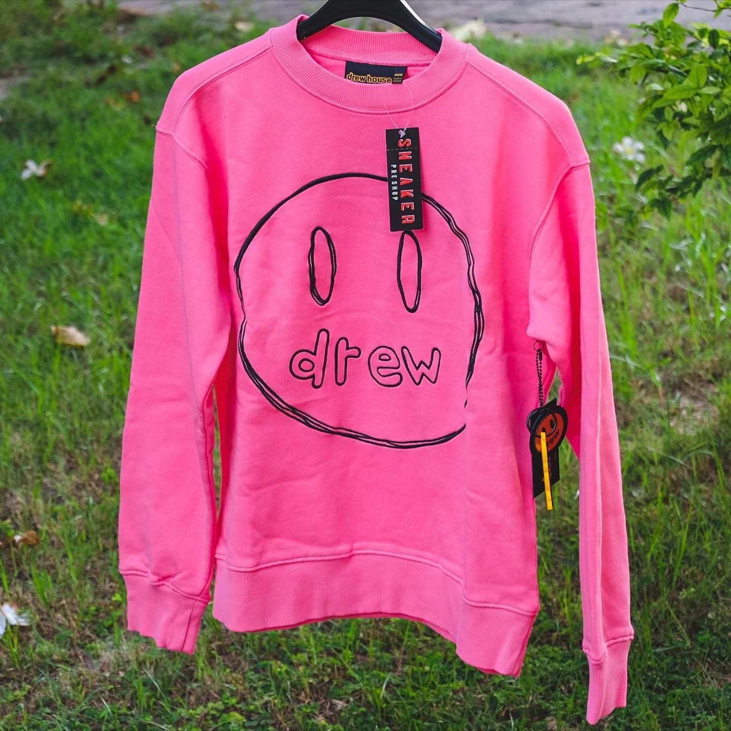 Drew House Sketch Mascot Crewneck Hot Pink 