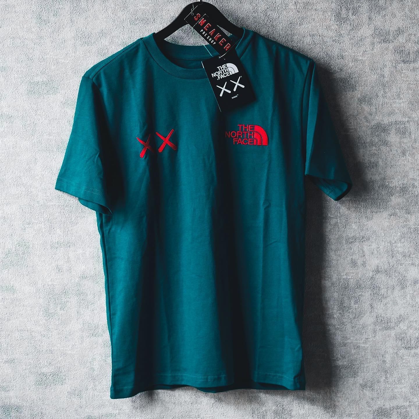 The North Face x Kaws Tee Deep Lagoon