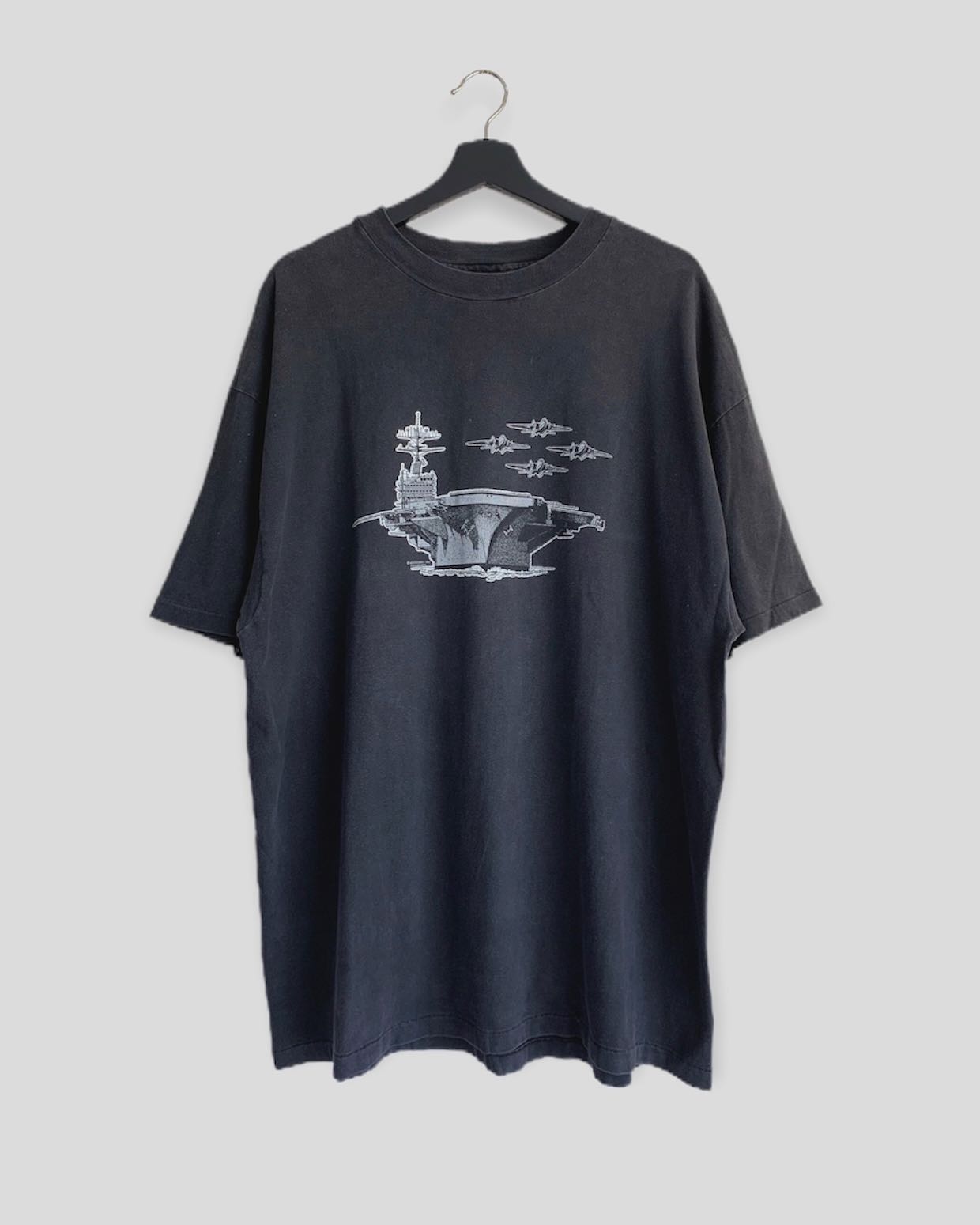 SINGLE STITCHED USS GEORGE WASHINGTON TEE - 1990S