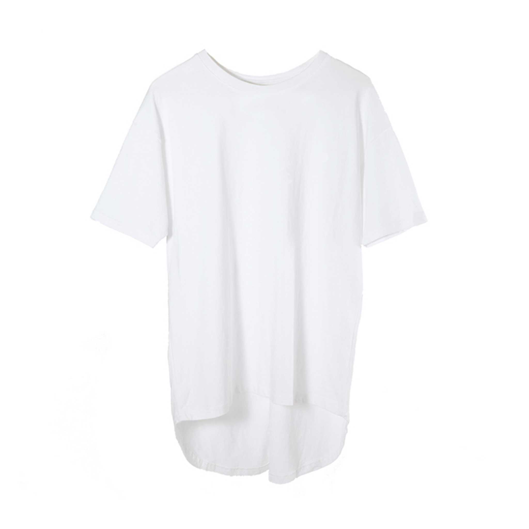 LB.White Loose Tee