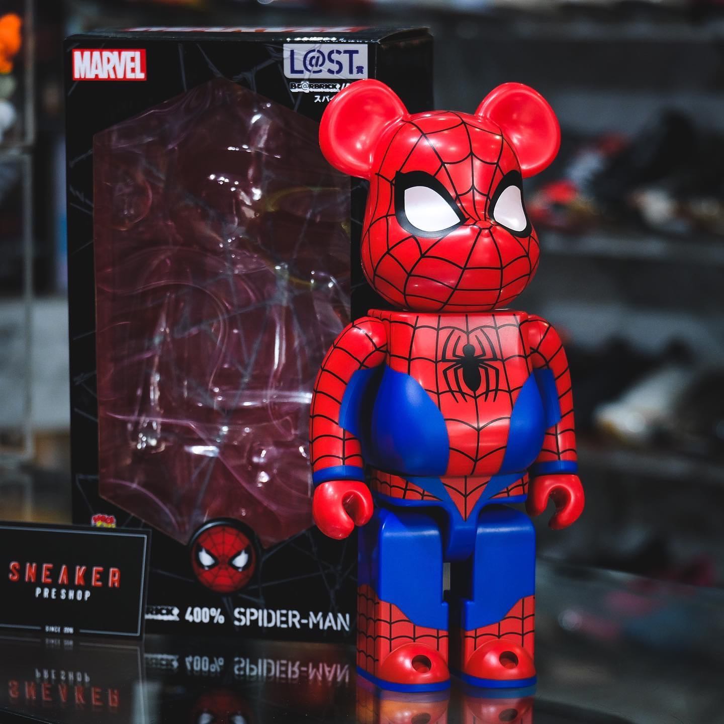 Bearbrick x Spider-Man Happy Lottery 400% [ 2021 Version ]