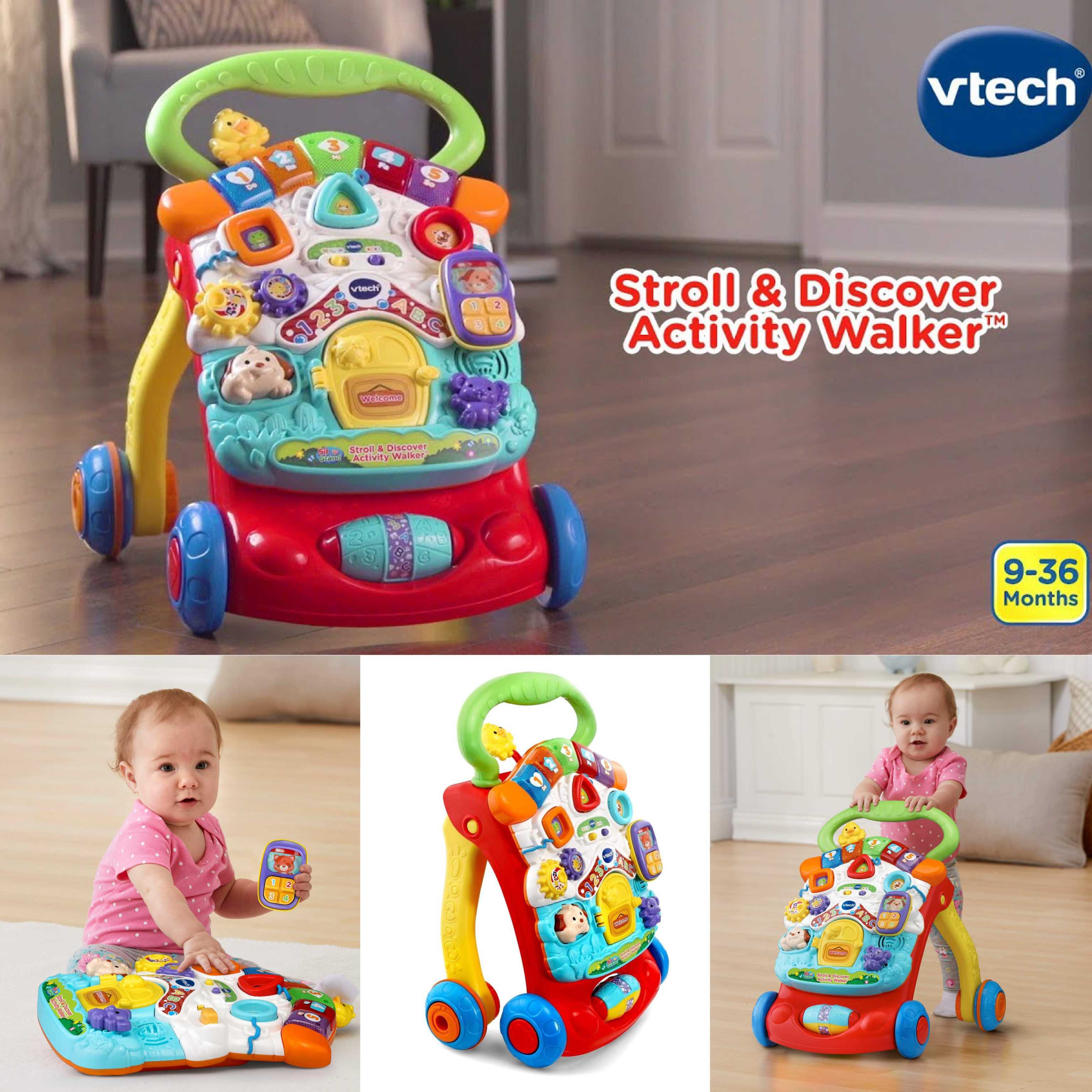 Best Seller VTech Stroll and Discover Activity Walker  รถผลักเดินสุดน่ารัก