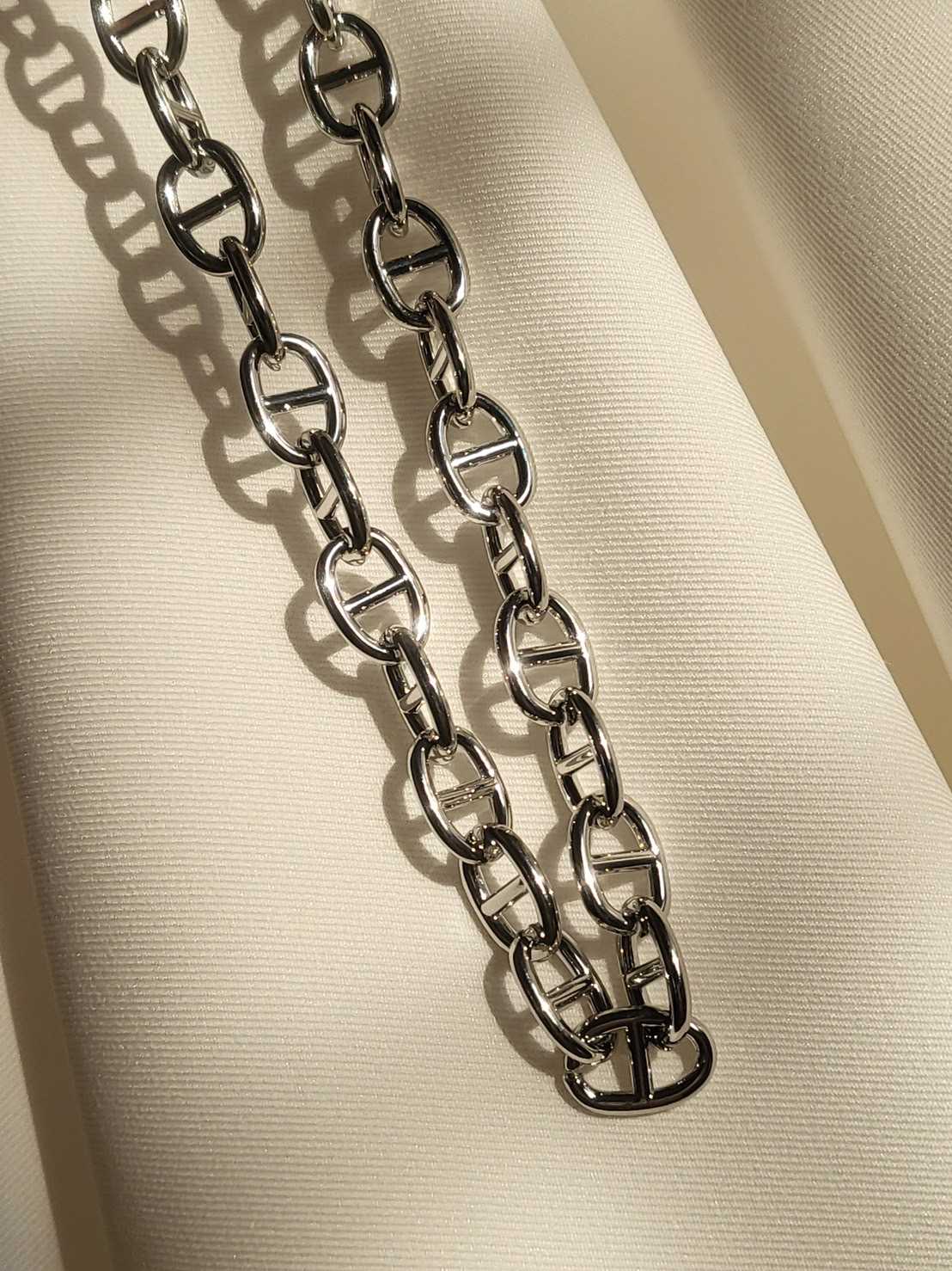 Dior silver necklace