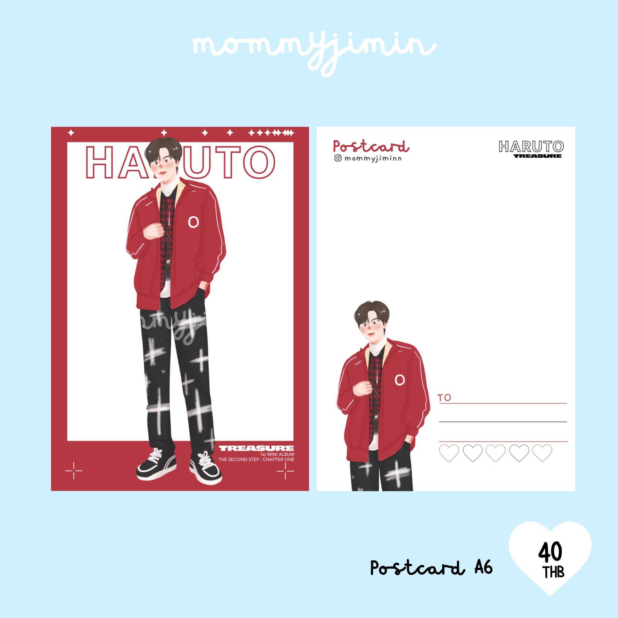 Postcard เทรเชอร์ Chapter One Color by mommyjiminn