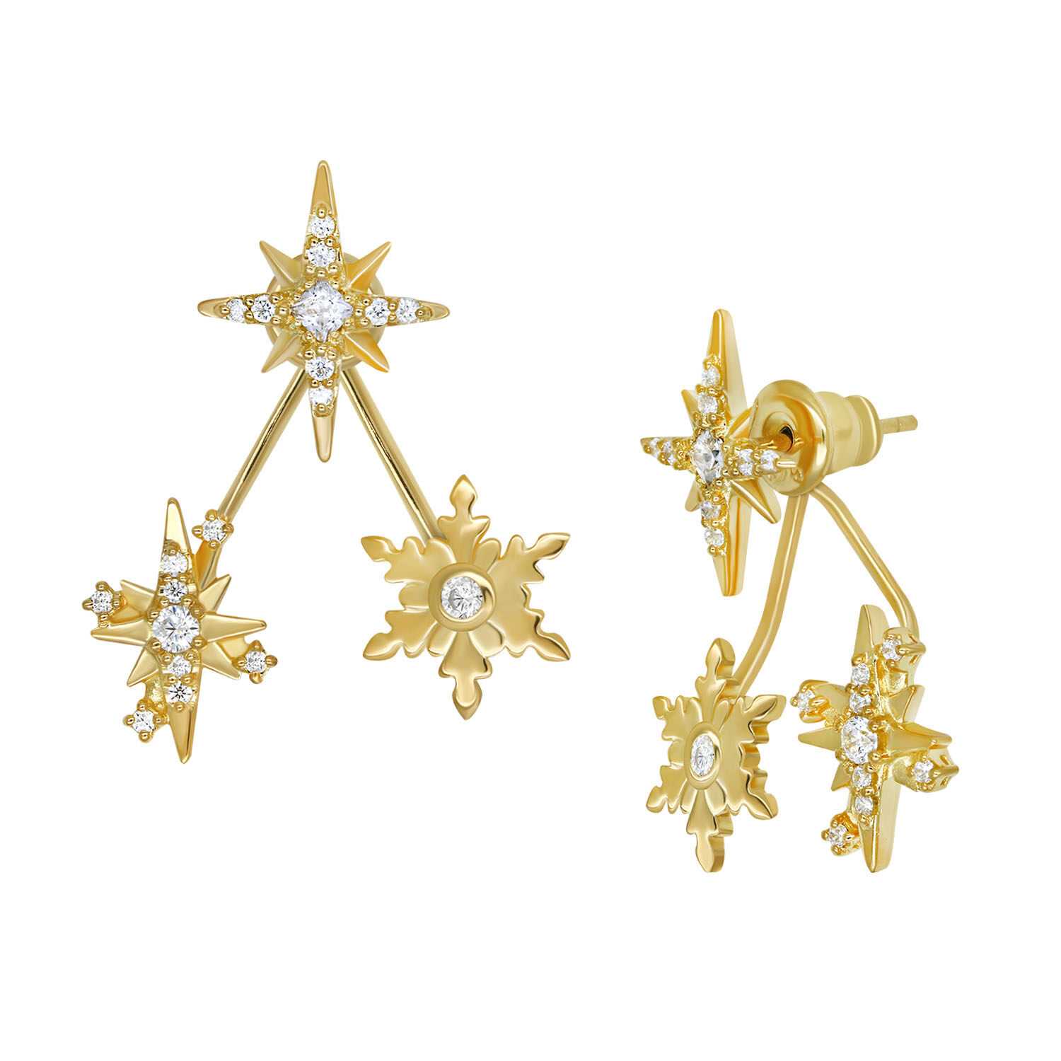 Frozen Star Earring