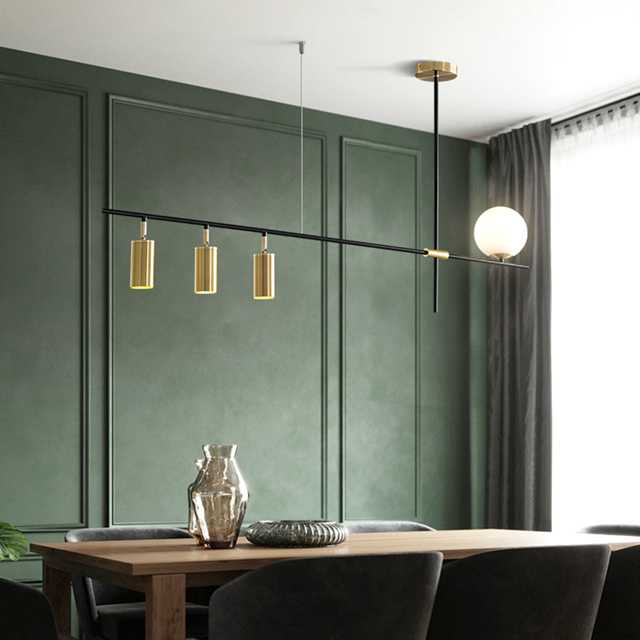 Luxury Long Designed Dining Chandelier - โคมไฟแต่งบ้านติดเพดาน